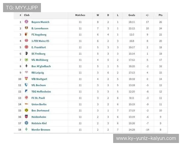 德甲球队官方排名与积分榜解析